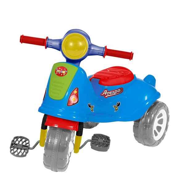 3192 triciclo avespa basic colorido