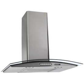 Coifa Parede Vidro Curvo Slim Inox 4 e 5 Bocas 60cm Nardelli