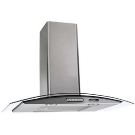 Coifa Parede Vidro Curvo Slim Inox 4 e 5 Bocas 70cm Nardelli