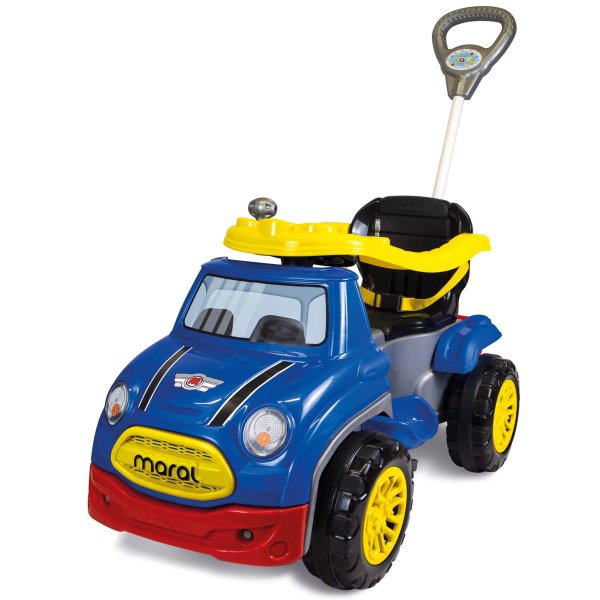 sport car pedal azul