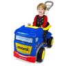 3132 pedal truck azul menino