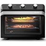 forno air 35l frontal preto alimento