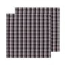 guardanapo atlanta 2 pcs xadrez preto 1