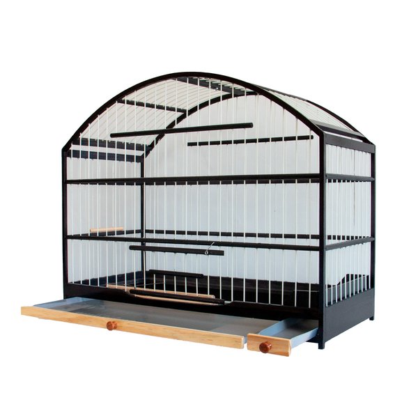 gaiola quadrada preta 3