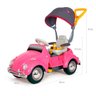 carrinho de passeio pedal bubblecar rosa