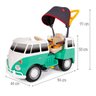 carrinho de passeio pedal kombus verde 1