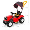 carrinho de passeio politractor vermelho