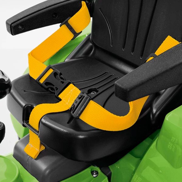 carrinho de passeio politractor com concha verde 9