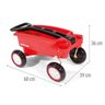 carrinho wagon policar vermelho