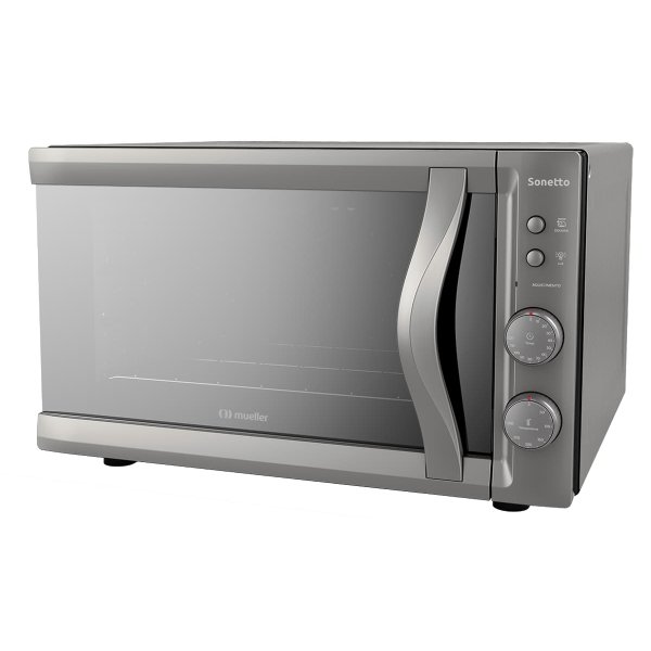 forno eletrico sonetto inox lateral esquerdo