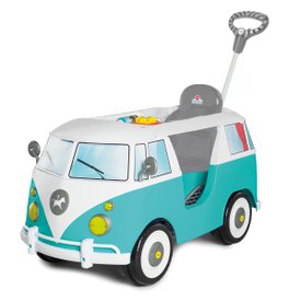 Carrinho De Passeio/Pedal Infantil C/ Empurrador - Kombina - Calesita