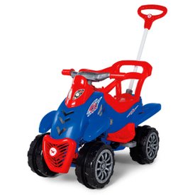 Carrinho de Passeio ou Pedal Infantil Com Empurrador Cross Legacy - Calesita