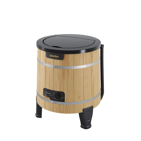 lavadora evolution 5kg tradicional clara perspectiva