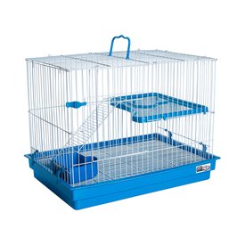 Gaiola Com Andar Para Coelho, Porquinho Da Índia e Chinchila Pet Roe - Jel Plast