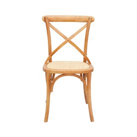 Cadeira Katrina Betula com Assento em Rattan Natural - Rivatti