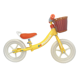 Bicicleta de Equilíbrio Infantil  Aro 12' Sem Pedal Com Cestinha - Z-Rader Kids