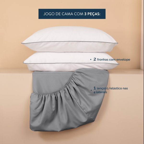linea jogo de cama cinza 06
