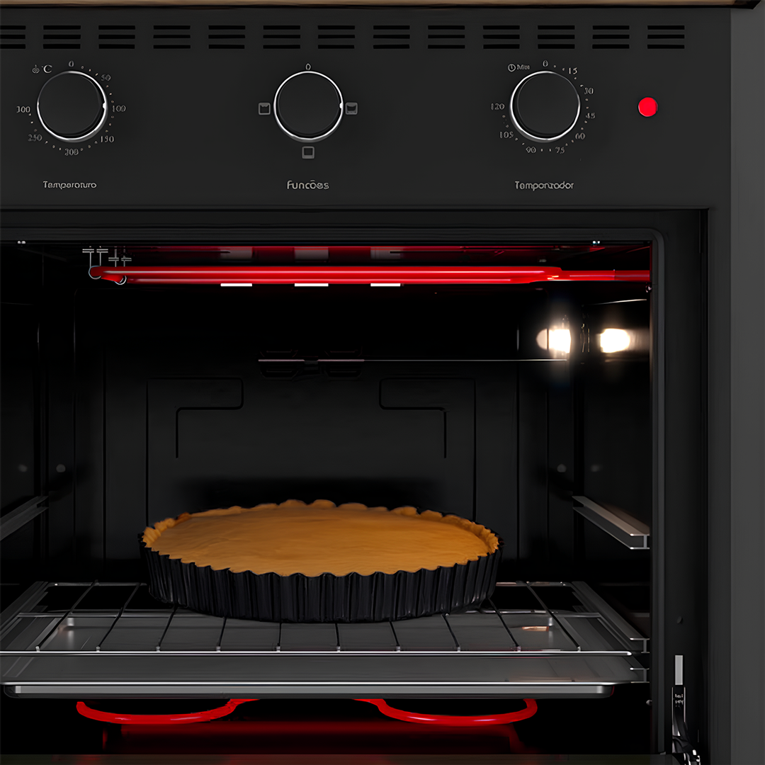 Forno elétrico com design moderno
