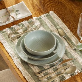 Jogo de Jantar 20 Peças Flat Oásis