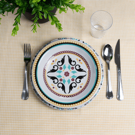 Jogo de Jantar 30 Peças Floreal Luiza Oxford