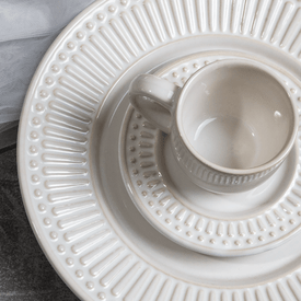 Jogo De Jantar 20 Peças Roma Branco Porto Brasil