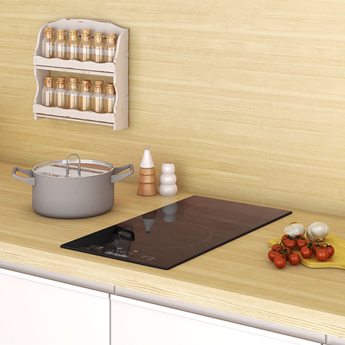 Painel touch control com trava de seguran&ccedil;a