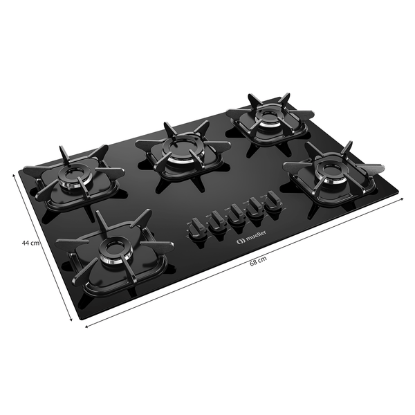 cooktop perspectiva dimensoes