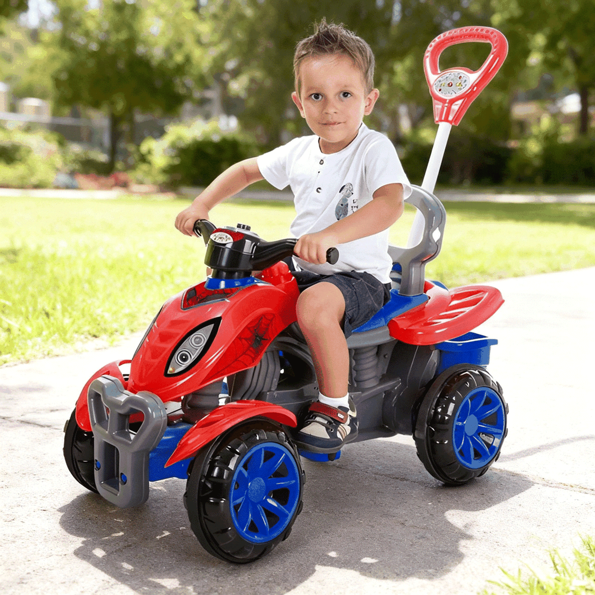 Carrinho Spider-Man - Versatilidade 2 em 1