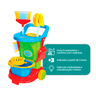 Kit De Limpeza Infantil Cleaning Trolley   Maral Verde